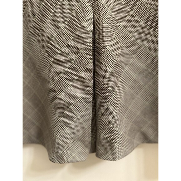 VTG Charter Club Plaid Front Pleat Skirt Size 10 Career Professional - Picture 3 of 5